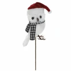 Wholesale 💯 Assorted Owl in Hat & Scarf Pick by Ashland® 😀 -Christmas Shop 10700726 5