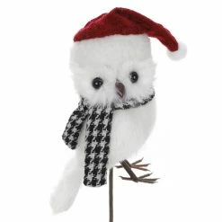 Wholesale 💯 Assorted Owl in Hat & Scarf Pick by Ashland® 😀 -Christmas Shop 10700726 6