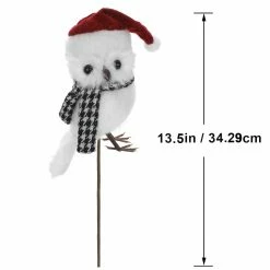 Wholesale 💯 Assorted Owl in Hat & Scarf Pick by Ashland® 😀 -Christmas Shop 10700726 7
