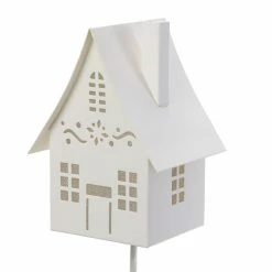 Best Pirce ⌛ Assorted White LED House Pick by Ashland® 👏 -Christmas Shop 10700752 5