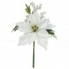New 🎉 White Poinsettia & Berry Bush by Ashland® 😉 -Christmas Shop 10700764 1