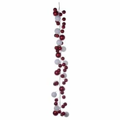Best Pirce 𧨠6ft. Red & White Ball Ornament Garland by Ashland® β€οΈ 5 Best Pirce 𧨠6ft. Red & White Ball Ornament Garland by Ashland® β€οΈ -Christmas Shop 10700799 3