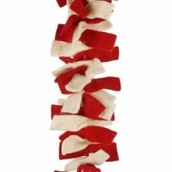 Brand new 🔔 6ft. Red & White Felt Tie Garland by Ashland® 😉
