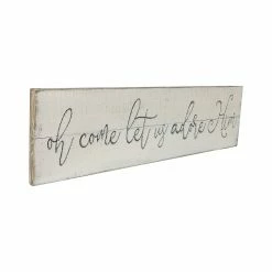 Buy π Oh Come Let Us Adore Him Plank Wall Sign by Ashland® β€οΈ 6 Buy π Oh Come Let Us Adore Him Plank Wall Sign by Ashland® β€οΈ -Christmas Shop 10700829 2