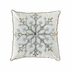 Best Sale ❤️ Beaded Snowflake Throw Pillow by Ashland® 🤩