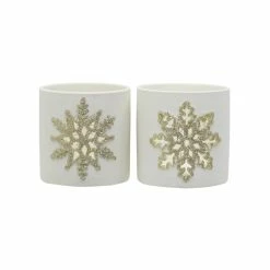 Deals 😀 Assorted 3.5" Snowflake Candle Holder by Ashland® 👏