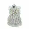 Budget 😍 16" Angel in Silver & White Striped Robes by Ashland® 🧨 -Christmas Shop 10700864 1