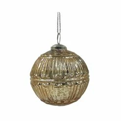 Buy ⭐ Assorted 4" Gold Glass Ornament by Ashland® ✔️ -Christmas Shop 10700871 2