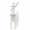 Best reviews of 🎉 20.5" White Standing Deer with Tinsel Wreath Tabletop Figure by Ashland® 😍 -Christmas Shop 10700887 1 1