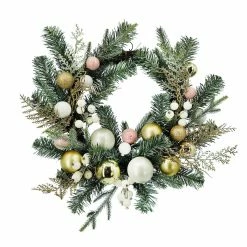 Flash Sale 🎁 24" 🎁 Christmas Wall Wreath with Ornaments by Ashland® ⭐