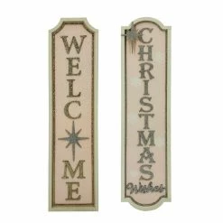 Promo 😍 Assorted Sparkly 🎄 Christmas Wall Sign by Ashland® 🎁