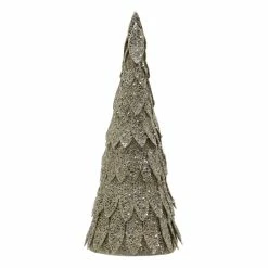 Best reviews of 🎉 17" Sequined Gold Twist Cone Tabletop Tree by Ashland® 👏