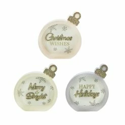 Wholesale ⌛ Assorted 7" Round Ornament Tabletop Sign by Ashland® 👏