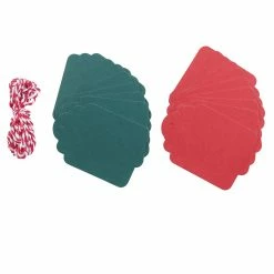 Cheap ⌛ Red & Green Paper Gift Tags, 20ct. by Celebrate It™ 🔔 Christmas 🥰 -Christmas Shop 10701094 3