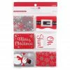 Brand new ✨ Red & Silver Foil Folded Gift Tags by Celebrate It™ 🎄 Christmas 🤩 -Christmas Shop 10701096 1