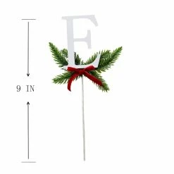 Buy 🔥 Christmas Pine Sprig Letter E Pick by Ashland® 🔔 -Christmas Shop 10701103 3