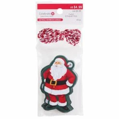 Hot Sale 🔔 Classic Santa Paper Gift Tags, 20ct. by Celebrate It™ 🎁 Christmas ⭐