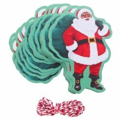 Hot Sale 🧨 Santa with Bag Paper Gift Tags, 20ct. by Celebrate It™ 🎁 Christmas 🎁 -Christmas Shop 10701106 3