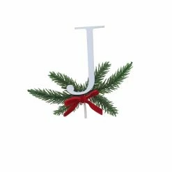 Best Sale 👍 Christmas Pine Sprig Letter J Pick by Ashland® ⭐ -Christmas Shop 10701113 3