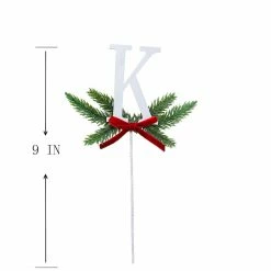 Best reviews of 🎉 Christmas Pine Sprig Letter K Pick by Ashland® ❤️ -Christmas Shop 10701115 3
