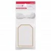 Budget 😍 Gold Frame Gift Tags by Celebrate It™ 🤩 -Christmas Shop 10701133 1