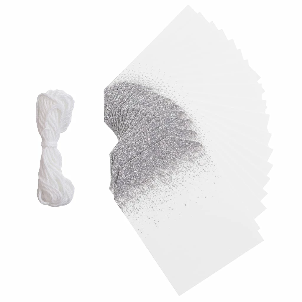 Flash Sale π€© Silver Glitter Gift Tags by Celebrate It™ β 5 Flash Sale π€© Silver Glitter Gift Tags by Celebrate It™ β - Image 3