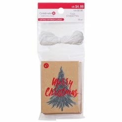 Promo 🥰 Merry 🎁 Christmas Folded Gift Tags by Celebrate It™ 👏