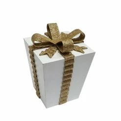 Discount 🛒 6.1" White Gift Box Tabletop Decoration by Ashland® ✔️