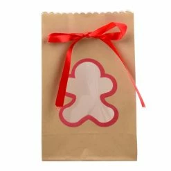 Flash Sale 🤩 Gingerbread Man Treat Bags with Ribbon by Celebrate It®, 6ct. 👍