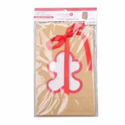 Flash Sale 🤩 Gingerbread Man Treat Bags with Ribbon by Celebrate It®, 6ct. 👍 -Christmas Shop 10701376 3