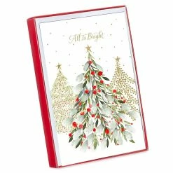 Best reviews of π American Greetings® All Is Bright Trees Box of Cards π