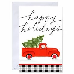 Promo π American Greetings® Happy Holidays Red Truck Box of Cards π₯° 7 Promo π American Greetings® Happy Holidays Red Truck Box of Cards π₯° -Christmas Shop 10701400 2