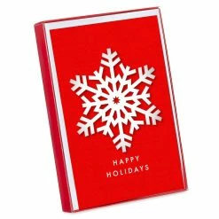 Cheap 👍 American Greetings® Happy Holidays Snowflake Box of Cards 🧨