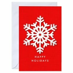 Cheap 👍 American Greetings® Happy Holidays Snowflake Box of Cards 🧨 -Christmas Shop 10701402 2