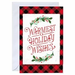Cheapest π American Greetings® Plaid Warmest Holiday Wishes Box of Cards π 7 Cheapest π American Greetings® Plaid Warmest Holiday Wishes Box of Cards π -Christmas Shop 10701407 2