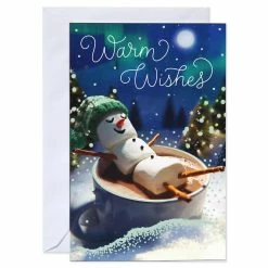 Best deal 🥰 American Greetings® Marshmallow Snowman Box of Cards 👍 -Christmas Shop 10701409 2