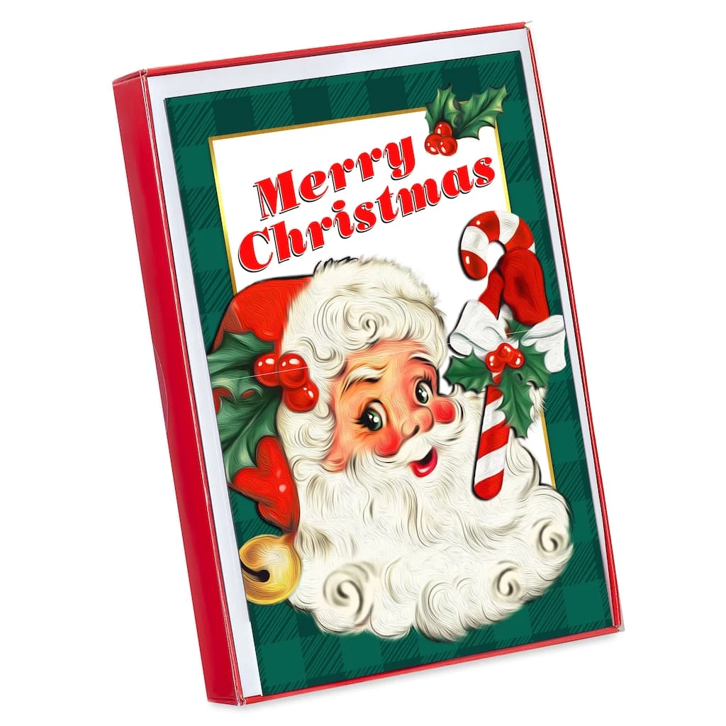 Budget π American Greetings® Vintage Santa Box of Cards π 3 Budget π American Greetings® Vintage Santa Box of Cards π