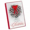 Outlet 🧨 American Greetings® Merry 🔔 Christmas Wreath Box of Cards 👍