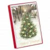 Outlet 🌟 American Greetings® Season's Greetings Tree Box of Cards ❤️ -Christmas Shop 10701428 1