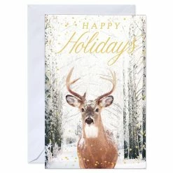 Best deal 🛒 American Greetings® Happy Holidays Deer Box of Cards 👍 -Christmas Shop 10701429 2