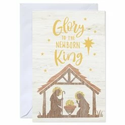Coupon 🎁 American Greetings® Woodgrain Nativity Scene Box of Cards 😍 -Christmas Shop 10701433 2