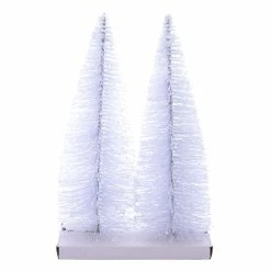 Wholesale 😍 12" White Bottle Brush Trees, 2ct. by Ashland® 🤩