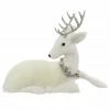 Best Pirce 😍 16" White Sitting Deer with Tinsel Wreath Tabletop Figure by Ashland® ✨ -Christmas Shop 10701491 1 1