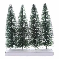 Best Pirce 😍 8" Green Bottle Brush Trees, 4ct. by Ashland® ⭐