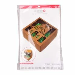 Flash Sale 😍 Gingerbread House Treat Boxes by Celebrate It®, 2ct. 🔥 -Christmas Shop 10701511 4