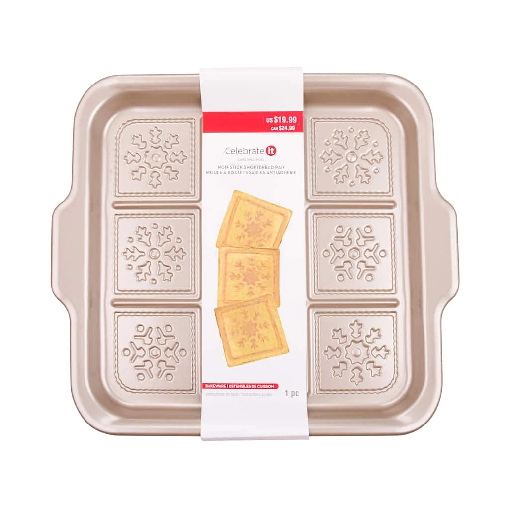 Brand new π― Snowflake Shortbread Pan by Celebrate It® π― 3 Brand new π― Snowflake Shortbread Pan by Celebrate It® π―