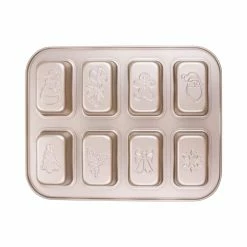 Wholesale ⌛ Christmas Icon Mini Non-Stick Loaf Pan by Celebrate It® 🌟 -Christmas Shop 10701514 5