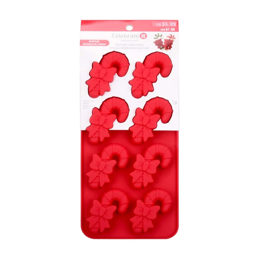 Coupon π Candy Cane Silicone π¬ Candy Mold by Celebrate It® π€© 3 Coupon π Candy Cane Silicone π¬ Candy Mold by Celebrate It® π€©