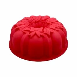 Best deal ✔️ Wreath Bundt Silicone Cake Mold by Celebrate It® ⭐ -Christmas Shop 10701533 3