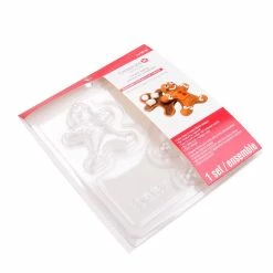 Promo 🥰 Gingerbread Man 3-Part Mold by Celebrate It® 🎉 -Christmas Shop 10701536 4